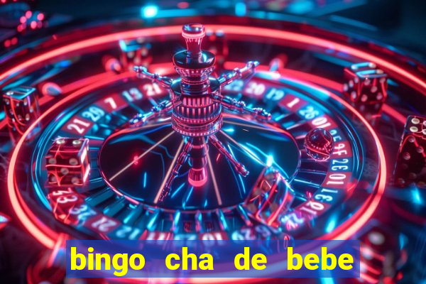 bingo cha de bebe cartelas para imprimir